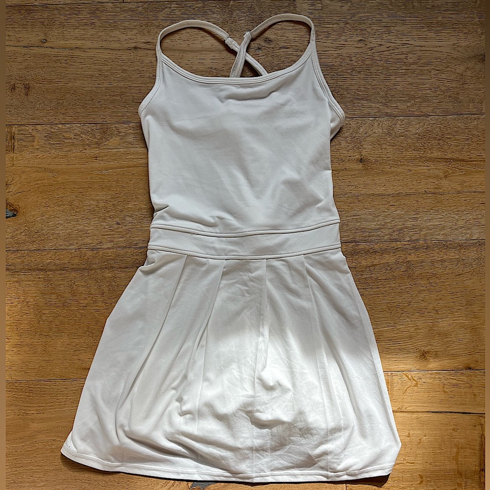 Kids Active-Wear White Sporty Dress - Abercrombie & Fitch Kids